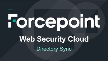 Directory Sync of Users without Email Addresses | Forcepoint Web Security Cloud