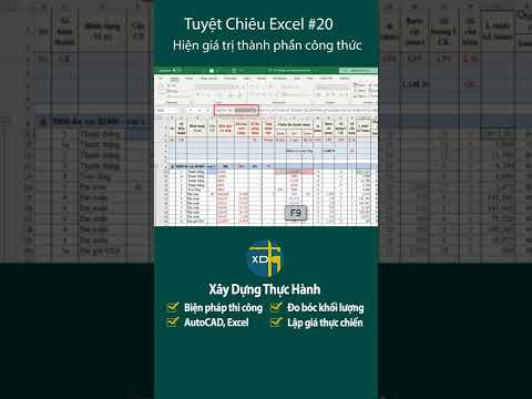 Mẹo kiểm tra công thức Excel nhanh siêu hữu ích | Mẹo thủ thuật Excel #20