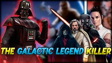VADER Counters ALL Galactic Legends!! BEST Way to Mod Darth Vader | SWGoH