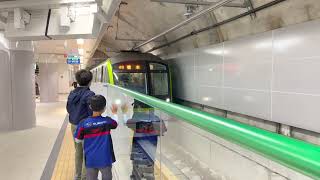 【祝開業】福岡市地下鉄七隈線 博多駅 橋本行 発車の様子