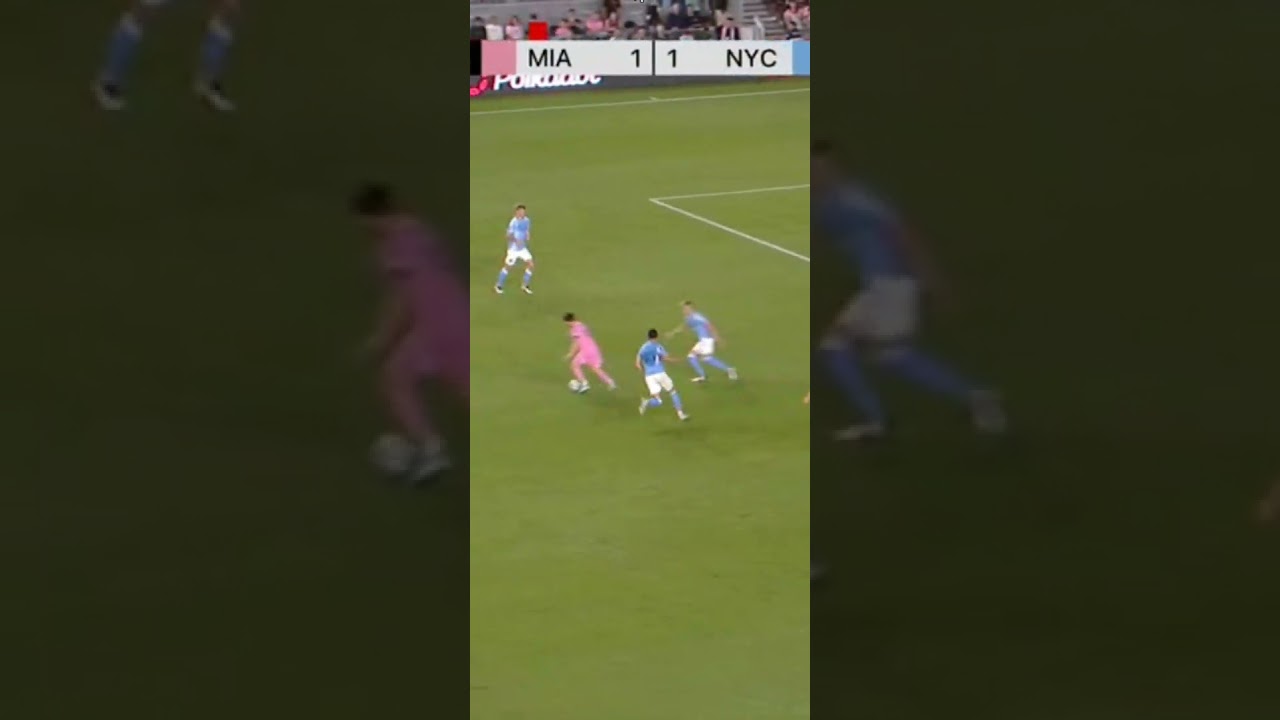 Lionel Messi Stunning Dribbles vs 5 Players 22/02/2025