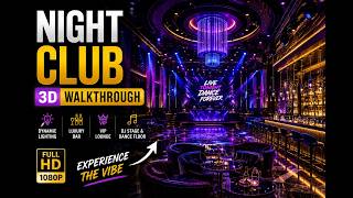 3D Walkthrough Night Club