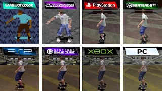 Tony Hawk's Pro Skater 3 (2001) GBC vs GBA vs PS1 vs N64 vs PS2 vs GameCube vs XBOX vs PC