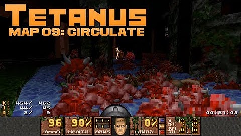 Tetanus - Map 09: Circulate by @Skronkidonk UV blind - that late part has so many monsters!!