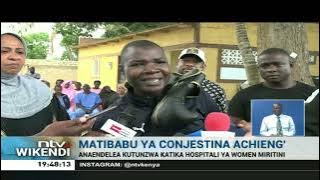 Sonko akanusha tetesi kwamba Conjestina Achieng' ameaga dunia