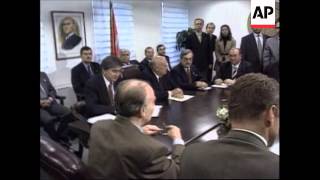 Usa New York Un 50Th Anniversary Bosniacroatiaturkey Talks