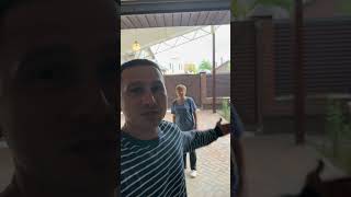 Ворота в гараже #ремонт #отопление #стройка
