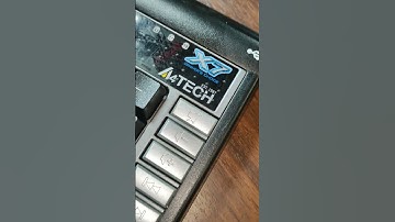 Топовая игровая клавиатура из прошлого! A4Tech X7 G800