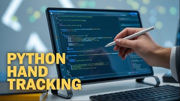 Hand Tracker Uses PEN App on Screen with PYTHON!