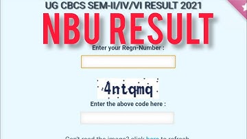 NBU SEM II IV & VI, PART II & III EXAM RESULTS.