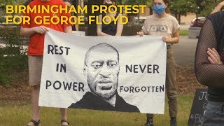 Birmingham activists protest George Floyd s death