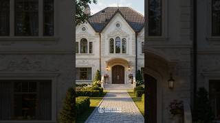 Luxury Classic Mansion with Grand Entrance#home #luxurymansion #classicarchitecture