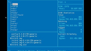 Command line file management tools