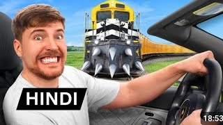 Stop This Train, win a Lamborghini!  New MrBeast Hindi ! MrBeast Hindi ! Stop This Train Win A Lamborghini