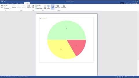 Reporting Tools: Creating Pie Chart in Report [Shot on v2019]