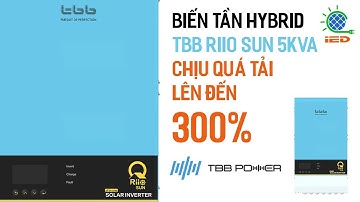 Biến tần Hybrid TBB Power quá tải lên đến 300%?? Kiểm tra ngay - Điện mặt trời lưu trữ hybrid #solar
