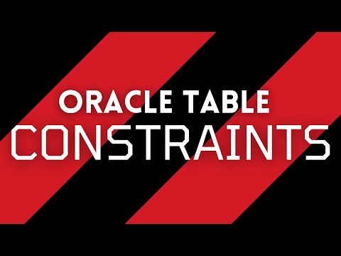 Video: Bagaimana Anda menghilangkan batasan unik di Oracle?