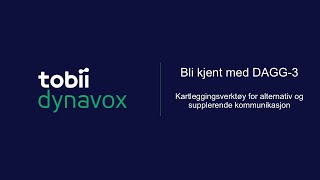 Bli kjent med DAGG-3  -  kartleggingsverktøy for ASK