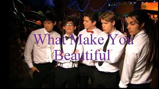 Glee What Makes You Beautiful Lyrics