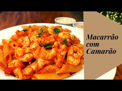 Macarrão com Camarão