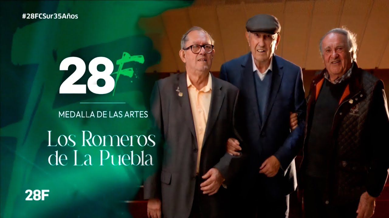 Los Romeros de la Puebla. Acto de entrega de la Medalla de Andalucía (28-02-2024)