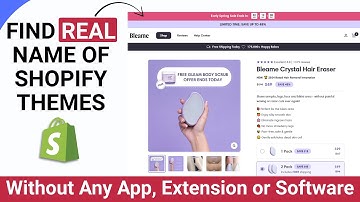 How To Find What Shopify Theme They Are Using Without Any App, Extension or Software (Real Name)