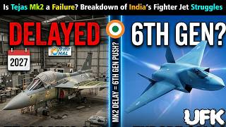 Tejas Mk2 Delayed Again 😳 | India’s Fighter Jet Program in Trouble?
