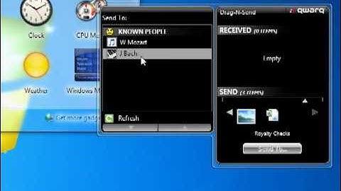 Drag-N-Send - Sending files easily with Qwarq v1.5