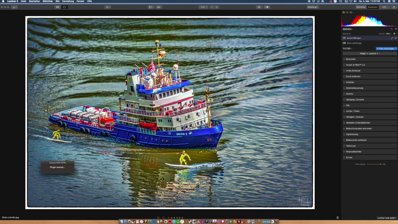 Luminar 3 1 0 und AuroraHDR 2018