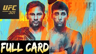 Ufc 301 Predictions Pantoja Vs Erceg Full Card Betting Breakdown