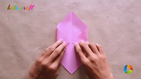 DIY Origami Pig 🐷 | Easy Origami Animal for Kids | Kids Craft Tutorial