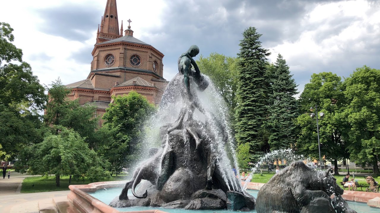 Bydgoszcz Fontanna POTOP /4K60/