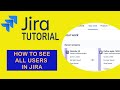 How to see all users in JIRA - JIRA Tutorial