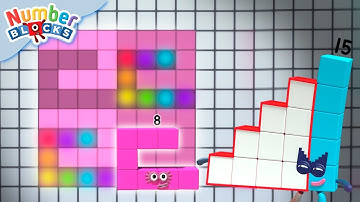 Numberblocks Winter Puzzles ❄️ | Patterns, Codes & Puzzles | Learn to Count | 12345 | @Numberblocks