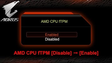 How to Enable TPM 2.0 on Gigabyte Aorus Motherboard
