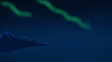My 1st Original piece: Northern Lights Landscape Timelapse 