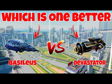 WR🔥 New Basileus VS Ultimate Devastator Weapon Comparison ||WAR ROBOTS||