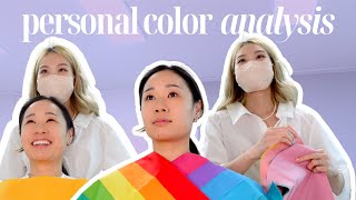 I got a professional personal color analysis in Seoul, Korea - And it was hilarious
