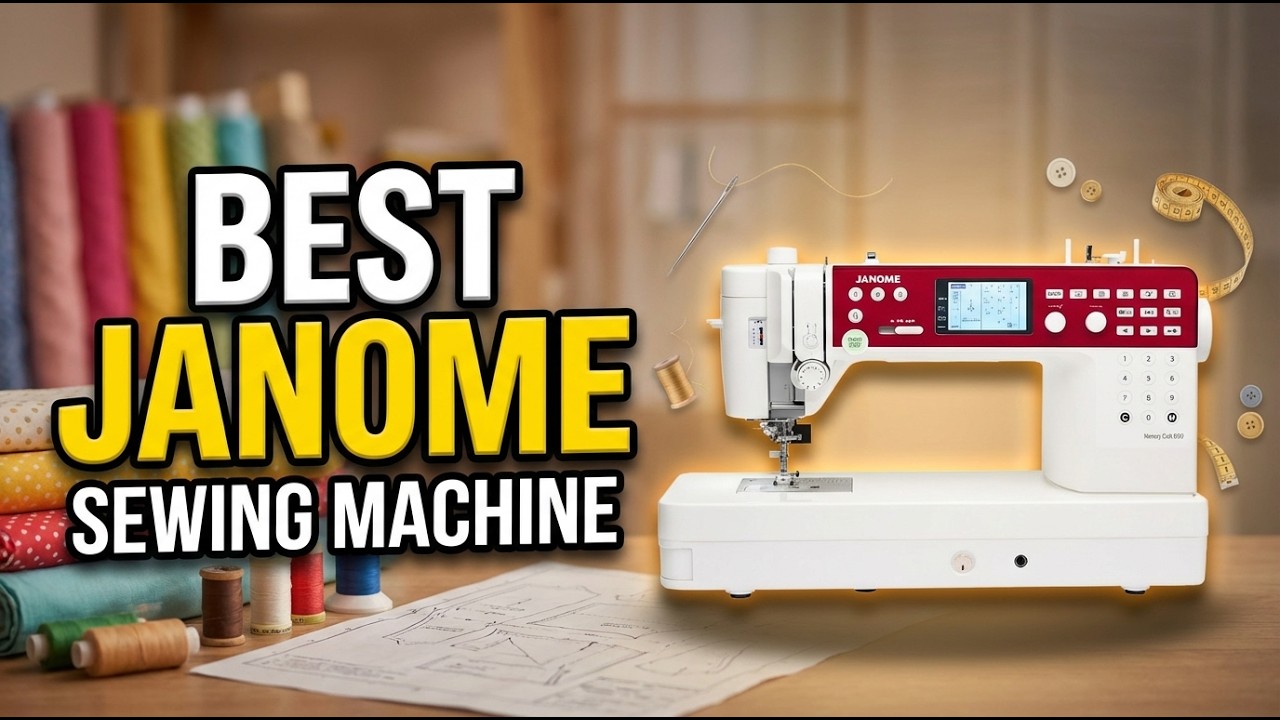 Best Janome Sewing Machine 2026: Top 10 Models for Beginners to Experts Reviewed