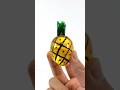 🍍테이프공 말랑이 파인애플 만들기🍍- DIY How to make nano tape pineapple squishy #shorts