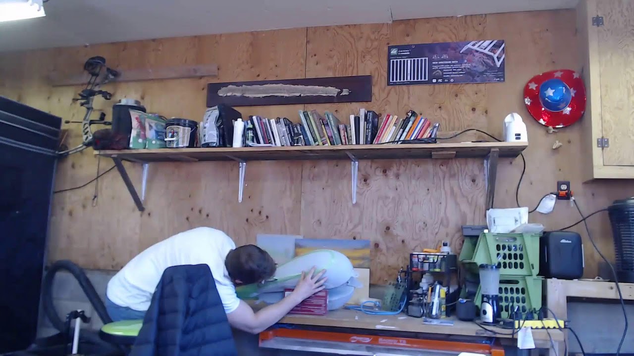 Learning to tape and gold leaf