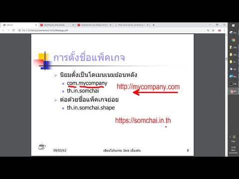 วีดีโอ: Java Swing API อยู่ในแพ็คเกจใด