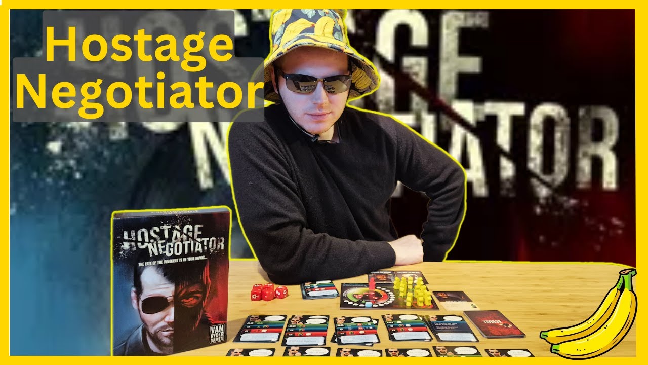Hostage Negotiator - Full Rules Overview, Play Through and My Review