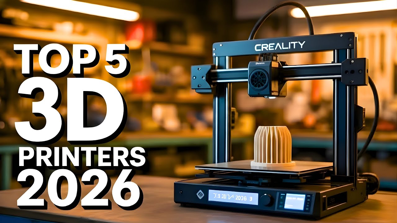 Top 5 BEST 3d Printers For 2026 - Don’t Buy One Until You See This ...