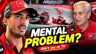 Ducati PANICS Over Bagnaia After Aragon Crash! ‘No Way Out’ — Tardozzi Blames a Mental Focus Problem
