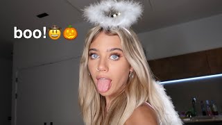 halloween grwm