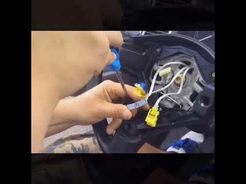 Как снять подушку безопасности с руля ниссан альмера классик Локо Авто.ру