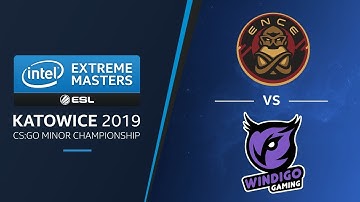 CS:GO - ENCE vs. Windigo [Mirage] Map 1 - Group B Winners - IEM Katowice EU Minor 2019