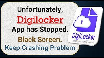 How To Fix Unfortunately, Digilocker App has stopped | Keeps Crashing Problem in Android | Not Open