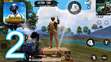 PUBG Mobile - Gameplay Walkthrough Part 2 - Chicken Dinner (iOS,Android)